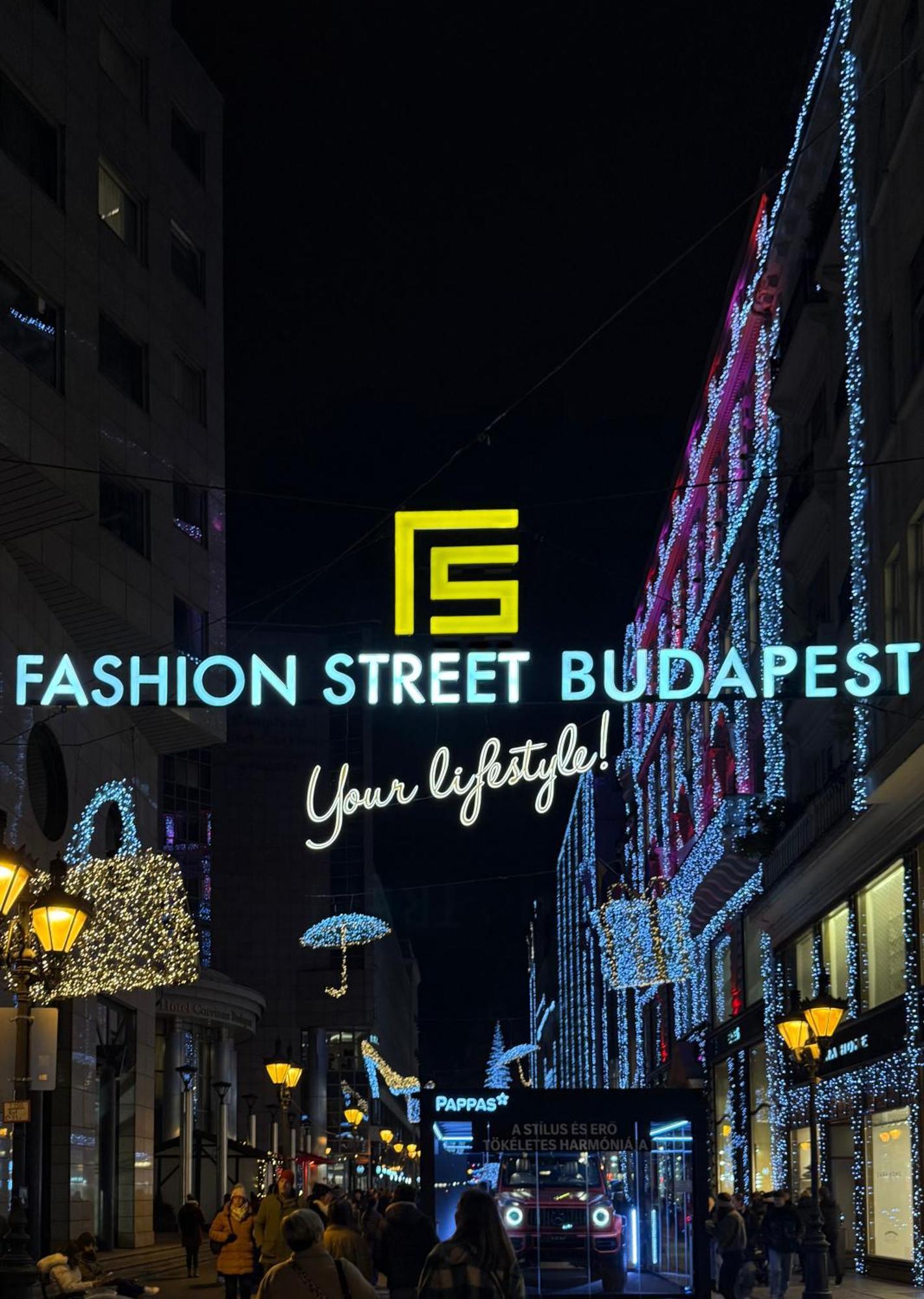 Central Walk Fashionstreet Apartmnts Budapest Ngoại thất bức ảnh